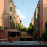 Edificios de viviendas BANCO URQUIJO. Barcelona, 1967 - VISTA LATERAL